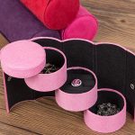 Mode Zylindrische Rotation Leiter Schmuck Lagerung Halter Ohrring Organizer Box Fall – Bild 4