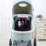 Baby Kinderwagen Cartoon Tier Anhänger Wiege Ornament Hängende Rassel – Bild 8