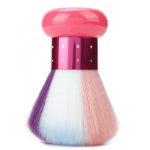 Weiche Pelzpilz-Staubbürste Runder Griff Weiche Pelz-saubere Nagelbürste – Bild 2