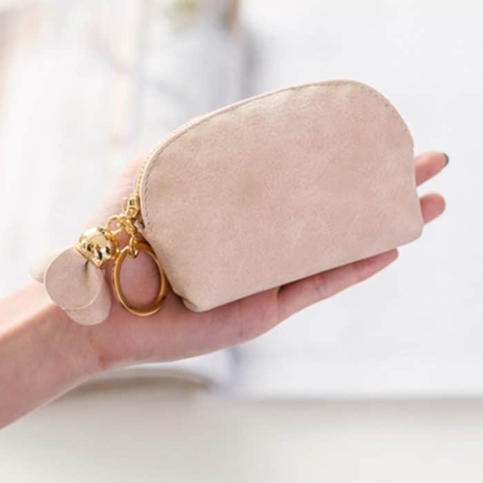 Kreative Mini-Geldbörse mit Blumen-Quastenanhänger – Bild 8