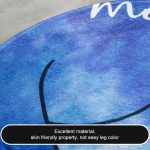 Cartoon schlafende Katze Badematte Badezimmer Teppiche Toilette Anti-Rutsch-Bodenmatte, 40X60CM, 50X80CM, 60X90CM – Bild 3