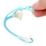 3 PCS Kunststoff Drei-Haken-Babyklauenschnalle mit kleiner Klaue Zufällige Farblieferung – Bild 3