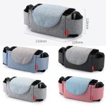 Baby Kinderwagen Taschen Große Kapazität Mumie Windel Tasche Multifunktions Reise Windel Tasche Mutterschaft Pflege Hängende Lagerung Tasche – Bild 2