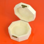 Achteckige Schmuckveredelung, Aufbewahrung, Holzkiste, Verpackung, Geschenkbox – Bild 2