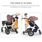 Kinderwagen-Stehbrett, Kinderwagen-Zubehör, Outdoor-Aktivitätsbrett – Bild 5