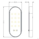 Smart Kombinationsschloss Badezimmer Gym Induktionsschloss Aktenschrankschloss – Bild 7