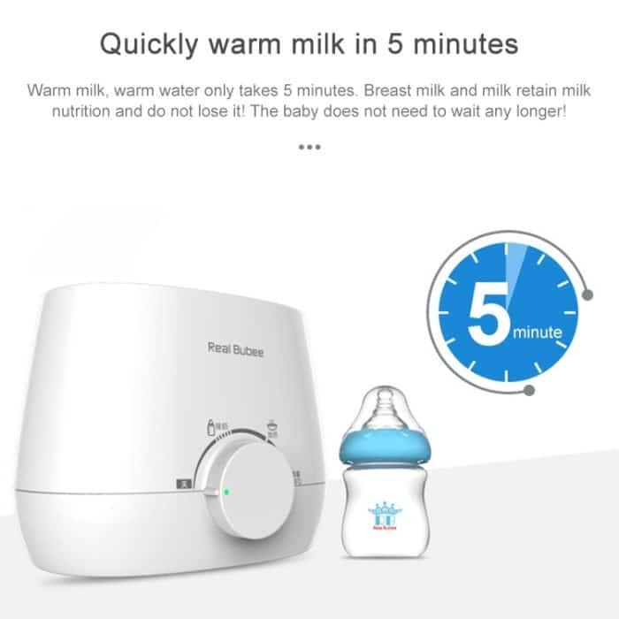 Universal Baby Feeding Doppelflaschensterilisator Babynahrung Milch Electric Warmer Heater 220V – Bild 6