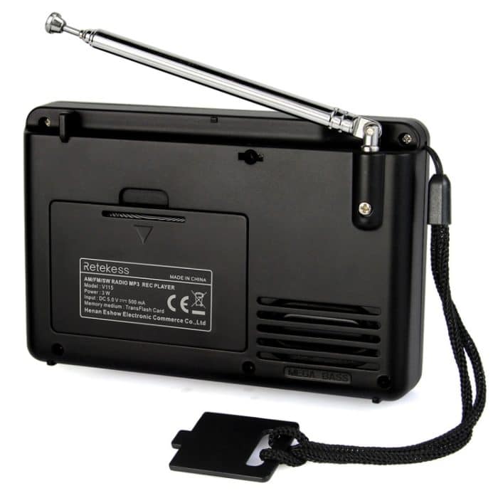 Retekess V-115 Vollbandradio FM AM tragbarer MP3-Player, V-115 – Bild 5