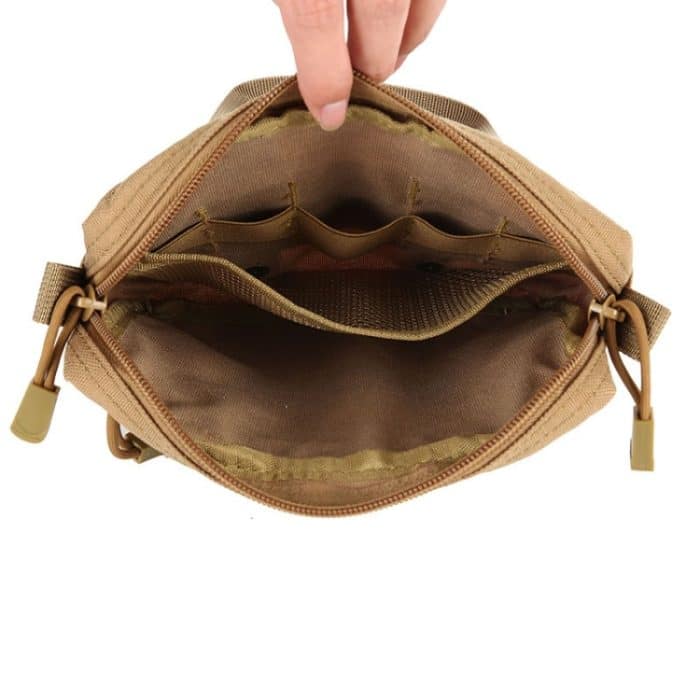 Tragbare Nylon-Reisetasche zur Aufbewahrung von Pendler-Kleinigkeiten für den Außenbereich – Bild 5