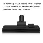 32 mm für Midea Staubsauger-Zubehör, Bodenbürste, 32mm Black – Bild 4