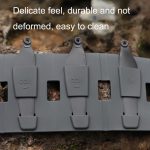 Sunnylife MM3-SN443 für Mini 3 Pro Propellerblätter, faltbare Silikon-Aufbewahrungstasche, Gray Bag, Brown Bag – Bild 3