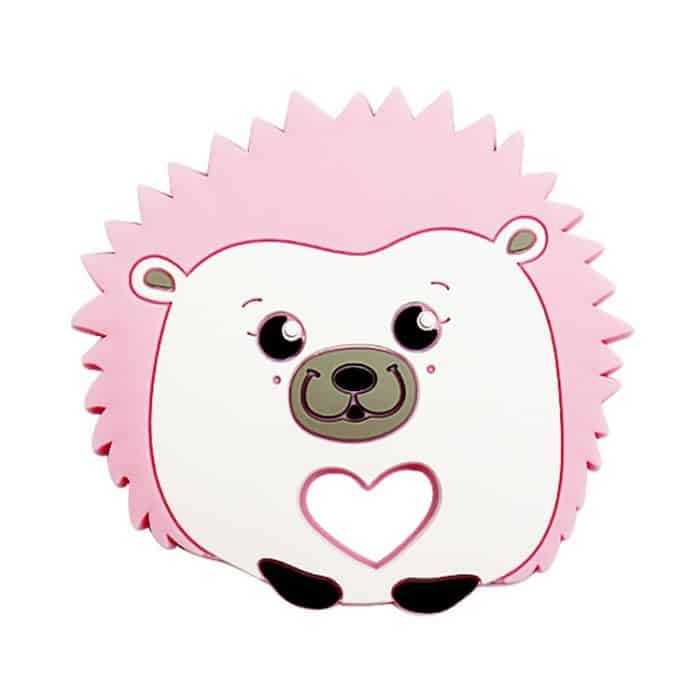 Igel Silikon Schnuller Baby Beißring Mutter und Baby liefert kreatives Säuglingsbackenspielzeug – Bild 1