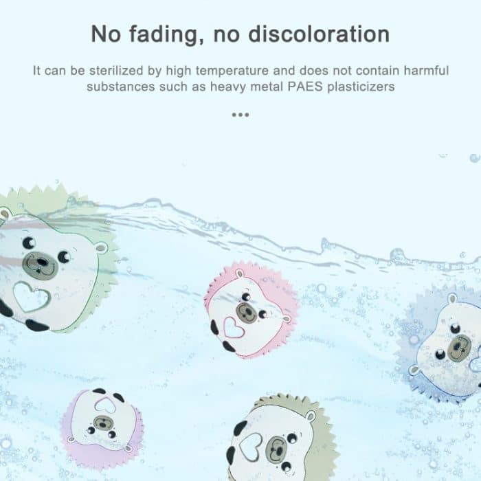 Igel Silikon Schnuller Baby Beißring Mutter und Baby liefert kreatives Säuglingsbackenspielzeug – Bild 5