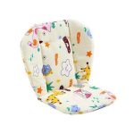 Kinderwagen-Baumwollkissen, universell, stoßfest, dick, warm, für Esszimmerstühle, Babykissen im Herbst und Winter, Blue Animal, Blue Bear, Pink Bear, Gray Sheep – Bild 4