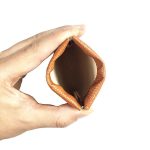 Mode Einfarbig PU Leder Geldbörse Frauen Männer Kleine Mini Kurze Brieftasche Geld Taschen – Bild 5