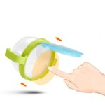 Baby-Produkte, Anti-Streusel-Design, Baby-Keks-Snack-Becher mit doppeltem Griff – Bild 4