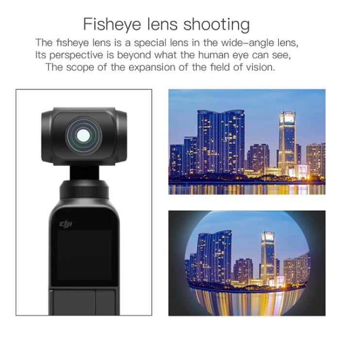 Original DJI Pocket 2 / Osmo Pocket Magnetic Interface Augmenting Lens – Bild 6