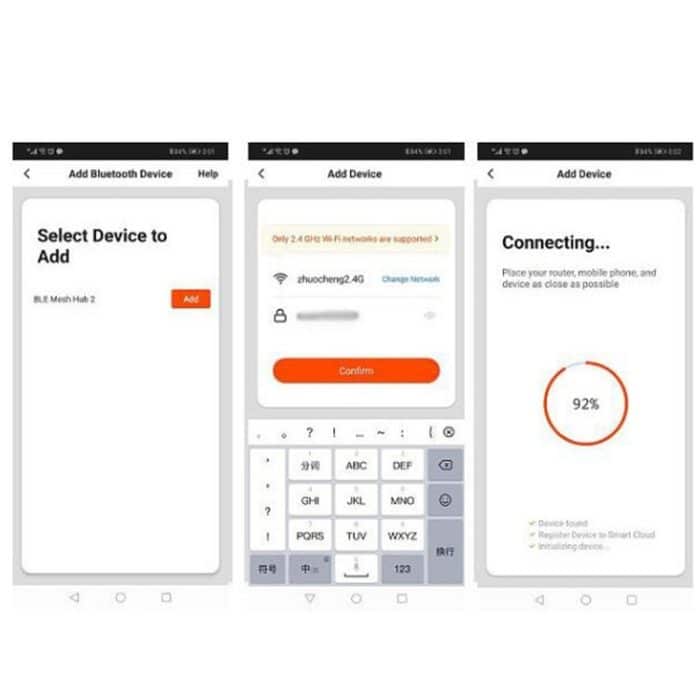 Bluetooth-Multifunktions-Gateway, Smart Home-Tür- und Fenstersensor-Steckdosen-Kontrollzentrum – Bild 6