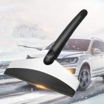 Multifunktionaler Eiskratzer aus Edelstahl für Autofenster, Windschutzscheiben-Entfroster, Schneeräumschaufel – Bild 3