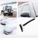 Multifunktionaler Eiskratzer aus Edelstahl für Autofenster, Windschutzscheiben-Entfroster, Schneeräumschaufel – Bild 5