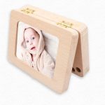 Holz-Fotorahmen für Jungen und Mädchen, Babyhaare, Säuglingszahnbox, Kinderzahn-Aufbewahrungsbox, Souvenir-Geschenk – Bild 5