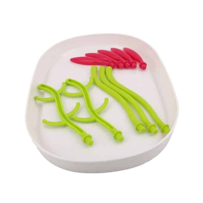 Bobei Elephant Tragbarer abnehmbarer Baum-Babyflaschen-Abtropfständer, Reinigungstrockner, Säuglingsmilchbecher, Nippel-Schnullerhalter, Nipple Pacifier Holder – Bild 4