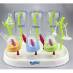 Bobei Elephant Tragbarer abnehmbarer Baum-Babyflaschen-Abtropfständer, Reinigungstrockner, Säuglingsmilchbecher, Nippel-Schnullerhalter, Nipple Pacifier Holder – Bild 6