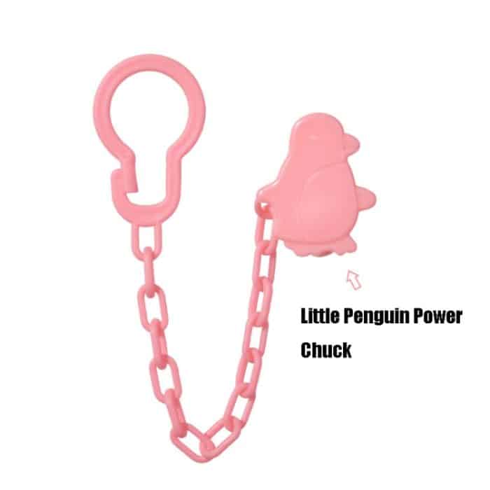 5-teiliges Baby-Cartoon-Silikon-Schnuller-Set und Kette, kombiniertes Baby, das friedlich schläft – Bild 4