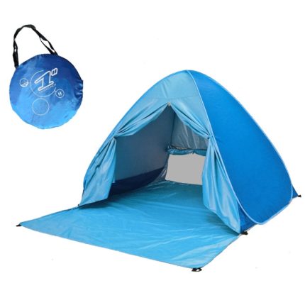 Mit Vorhang, automatisches Pop-Up-Zelt, trinkbar, Strandzelt, 150x165x110cm