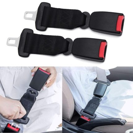 2 Stück Auto-Sicherheitsgurtverlängerung für Kinder und schwangere Frauen, 23cm, 26cm, 29cm