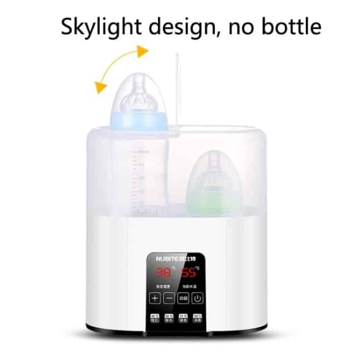 NUBITE N20 2-in-1-Doppelflaschenwärmer-Sterilisationsgerät, Steckerspezifikationen:, EU Plug, US Plug – Bild 3