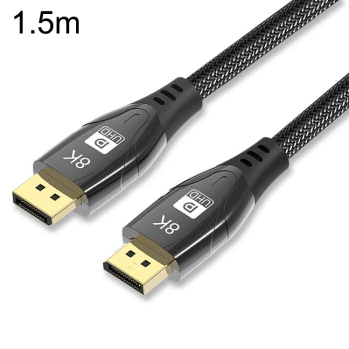 1.4 Version DP-Kabel, vergoldete Schnittstelle, 8K-High-Definition-Display-Computerkabel, 1m, 1.5m, 2m, 3m, 5m – Bild 1