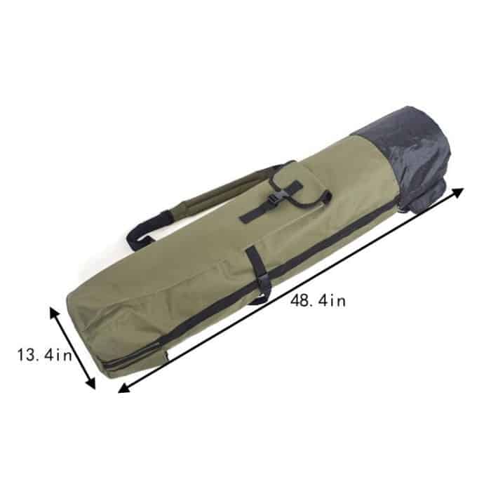 Multifunktionale Angelrutentasche, Angelzubehör, Größe: 123 x 34 cm, Multifunctional Fishing Tackle Bag, Fishing Rod Bag – Bild 3