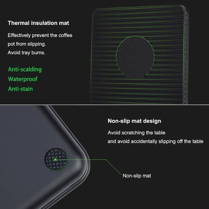 Handstanze, Kaffeewaage, Timing, elektronische Timer-Skala, Küchenwaage, 3kg/0.1g, 5kg/0.1g – Bild 10