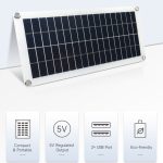 Waveshare 18V 10W halbflexibles polykristallines Silizium-Solarmodul – Bild 5