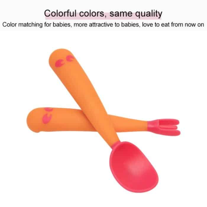 Baby lernt Essen, Biegetraining, Ellenbogendrehen, Löffel, Gabel – Bild 4