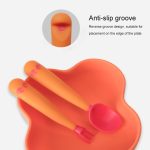 Baby lernt Essen, Biegetraining, Ellenbogendrehen, Löffel, Gabel – Bild 6