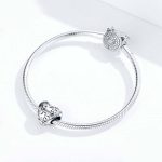 S925 Sterling Silber Herzförmiges Retro-Muster Lose Perlen DIY Armband Schmuck Zubehör – Bild 6