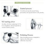 S925 Sterling Silber Animal Series Bulldog Perlen – Bild 4