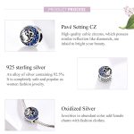 925 Sterling Silber Blue Moon Cat Perlen DIY Schmuck – Bild 5