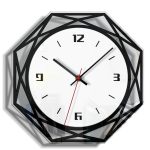 Heimdekoration, Acryl-Wanduhr, kreative transparente Uhr, 28X28CM – Bild 2