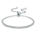 Liebevolle S925 Sterling Silber Armband verstellbare Frauen Armband