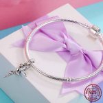 925 Sterling Silber Flower Fairy Dangle Anhänger Frauen DIY Armbänder Halsketten Zubehör – Bild 6
