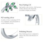 Kolibri-Gruß-Eröffnungs-weiblicher Sterling-Silber-Ring – Bild 6