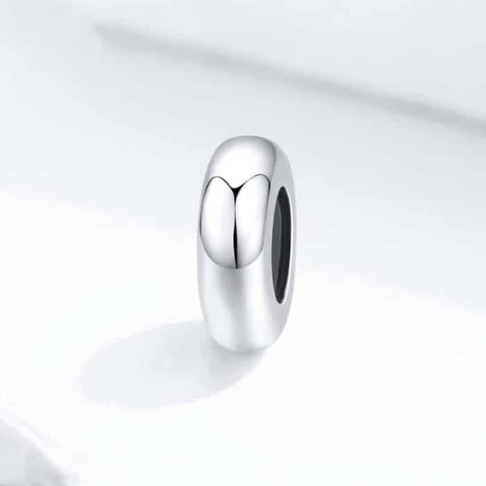 925 Sterling Silber einfache Perlen DIY Armband Schmuck Zubehör – Bild 2