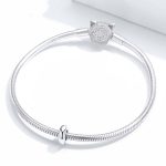 925 Sterling Silber einfache Perlen DIY Armband Schmuck Zubehör – Bild 7