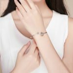 Bee Story S925 Sterling Silber Armband Weibliche Persönlichkeit Diamant Armband – Bild 4