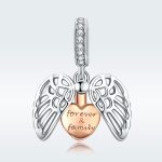 925 Sterling Silber Anhänger kann für immer öffnen Home Charm DIY Armband Zubehör – Bild 2