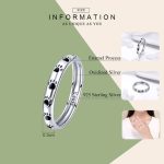 Haustier-Fußabdruck-Ring, S925-Sterlingsilber, Öltropfen-Ring – Bild 6