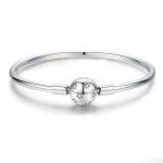 S925 Sterling Silber Stern Armband DIY Perlenarmband